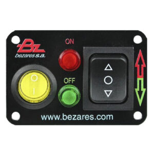 Botonera Cabina Bz 2F 12/24V con indicador luminoso