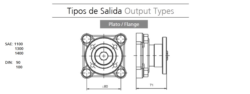 Toma de Fuerza Vb Hyundai M3S5 OD - Fundición de Acero - Lateral - Neumático - Imagen 3